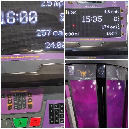 Gym Equipment Digital Readouts