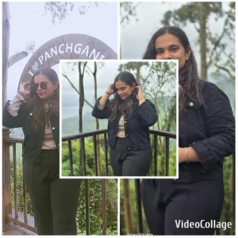 Person at Scenic Viewpoint in Panchgani