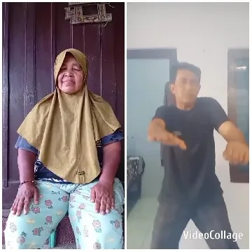 Smiling Woman and Dancing Man