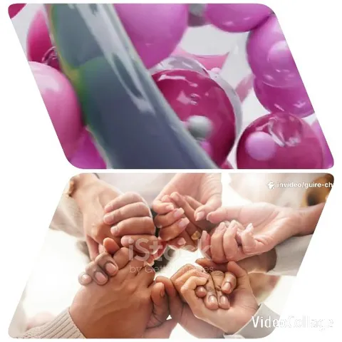Pink Spheres on Reflective Surface