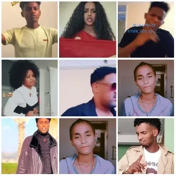 Nine Casual Portraits of Individuals