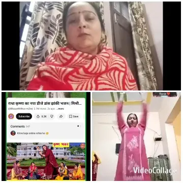 Woman Speaking in Red Shawl