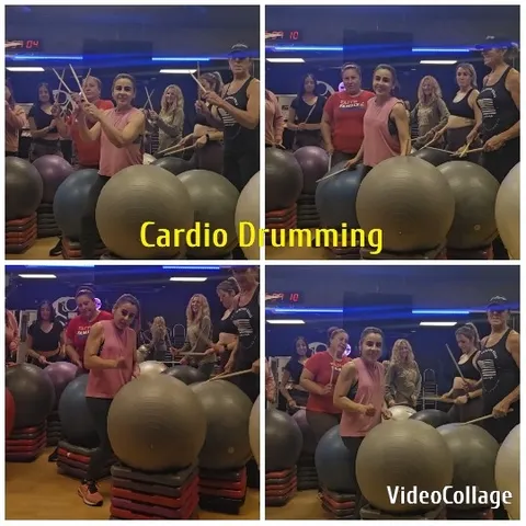 Group Cardio Drumming Session