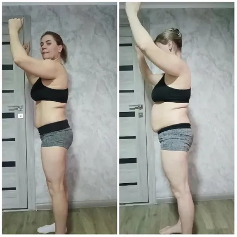 Side-by-Side Exercise Posing