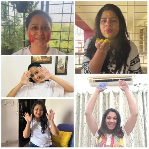Five Women in Various Scenes