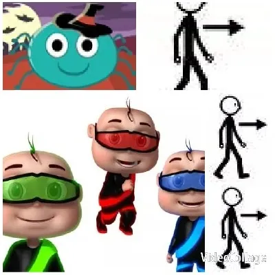 Cartoon Characters with Unique Features