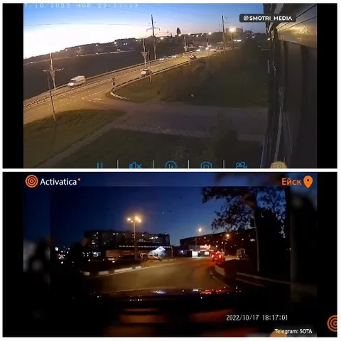 Dusk Road View and Night Dashcam