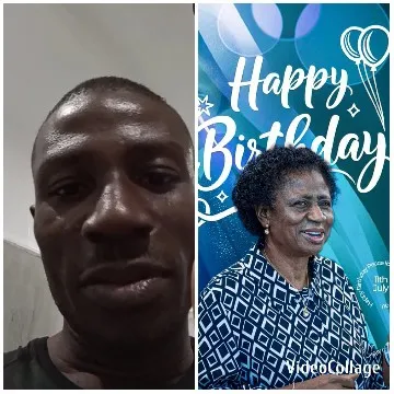 Neutral Man and Birthday Graphic