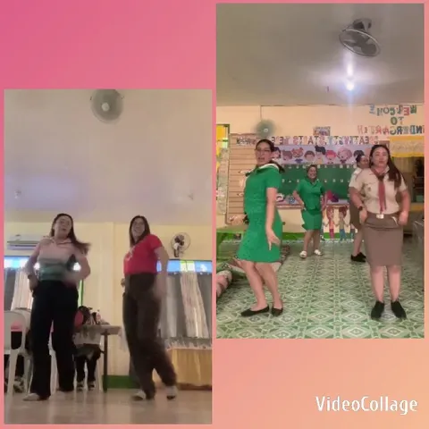 Dancing Groups in Classroom Setting