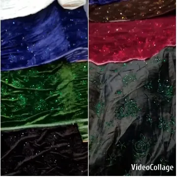 Colorful Fabrics with Intricate Patterns