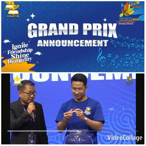 Grand Prix Announcement with Speakers