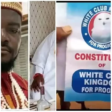 Traditional Attire and Document Close-Up