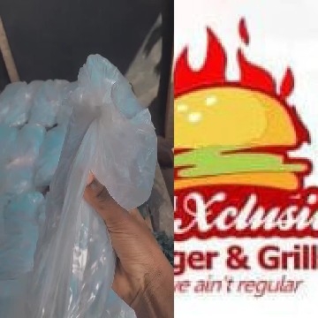 Plastic Bags and Burger Logo