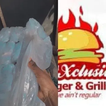 Plastic Bags and Burger Logo