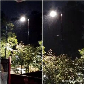 Peaceful Night with Rain Shower