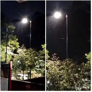 Peaceful Night with Rain Shower