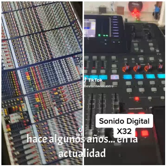 Analog and Digital Mixing Consoles
