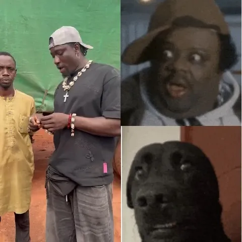 Men in Front of Green Screen