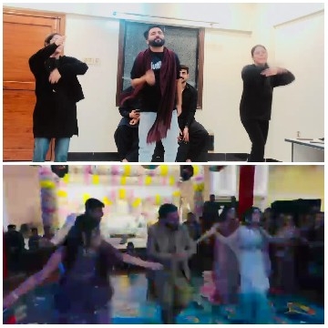 Indoor Dance Performance and Celebration