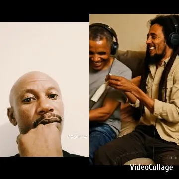 Bald Man with Mustache and Friends