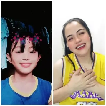 Smiling Child and Adult in Sportswear