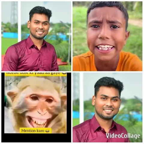 Smiling Faces in Colorful Backgrounds