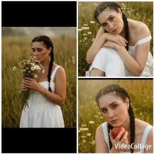 Woman in White Dress Outdoors