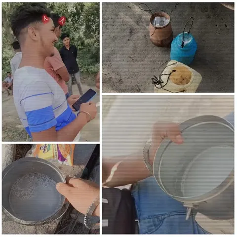 Hands and Containers in Various Scenes