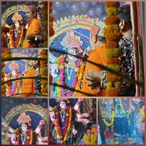Traditional Clothing at Religious Festival