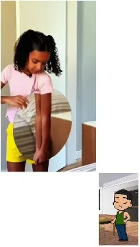 Young Girl With Reflective Object