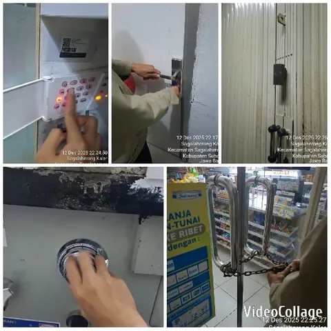 Scenes of Security Measures in Action