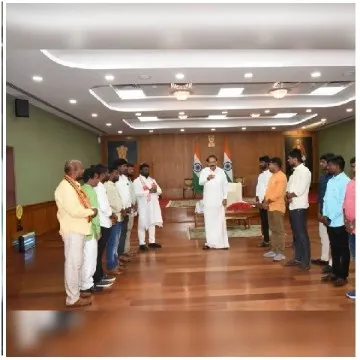 Formal Gathering with Leader Present