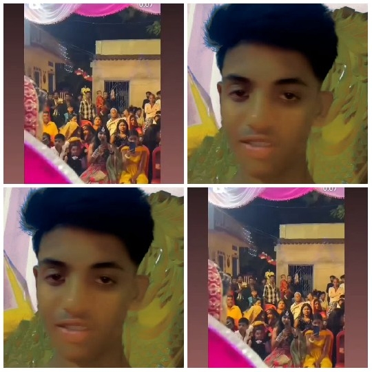 Colorful Crowd at an Event
