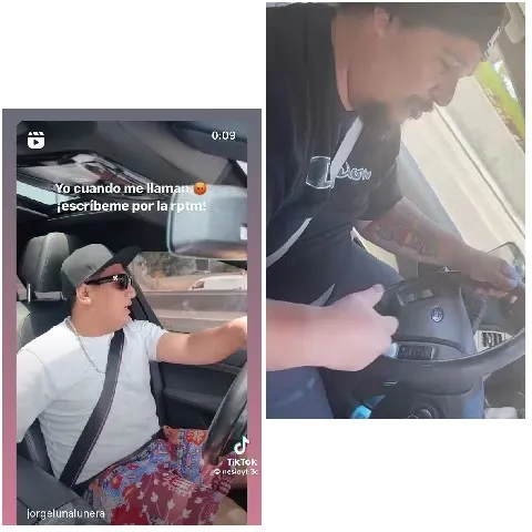 Driving Scenes in a Car