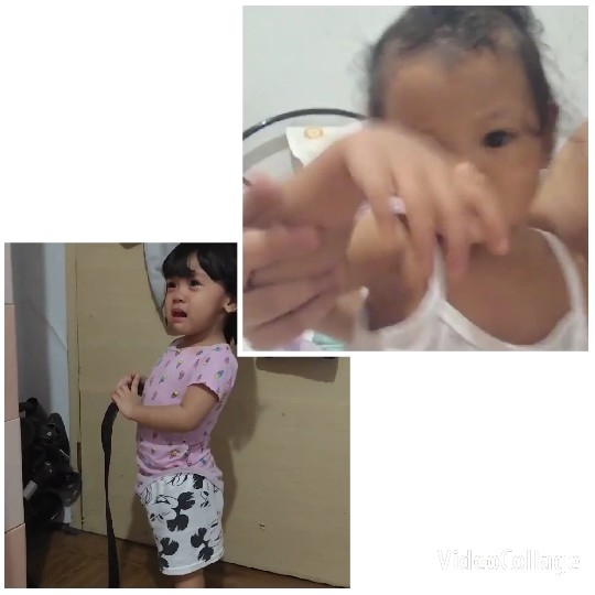 Child by Door and Close-up