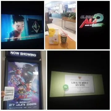 Animated Character with Movie Promotion