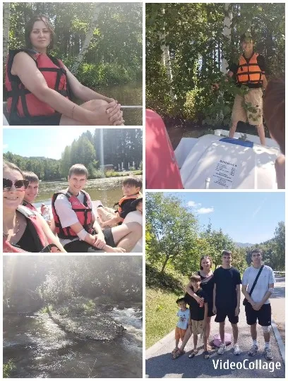 Rafting with Groups on a River
