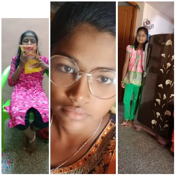 Person in Pink Dress with Snack