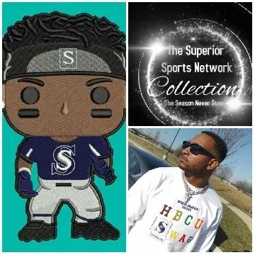 Cartoon Sports Character and Logo
