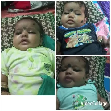 Baby Resting in Different Outfits