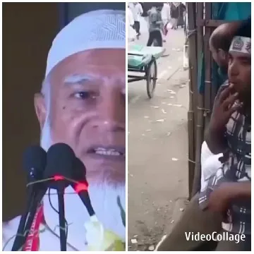 Older Man Speaking at Public Gathering