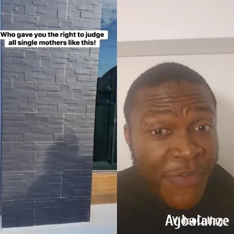 Man Speaking Against Gray Wall
