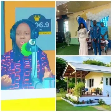 Speaking in Radio Studio and Wedding Scene