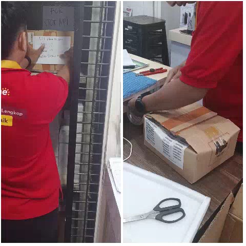 Sign Placement and Packaging Activity