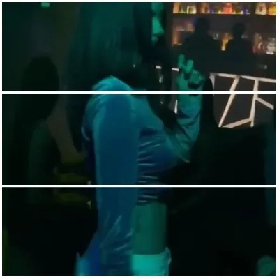 Person Holding Microphone in Club