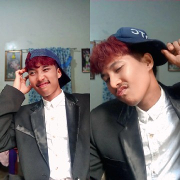 Playful Poses with Blue Cap