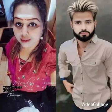 Man and Woman Posing Indoors