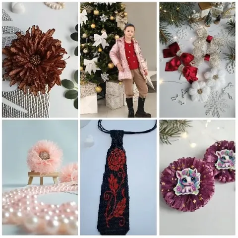 Festive Items and Decorations Display