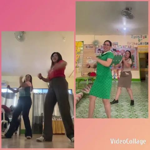 Indoor Dance Scenes with Smiles