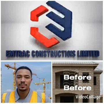 Construction Site with Safety Vest